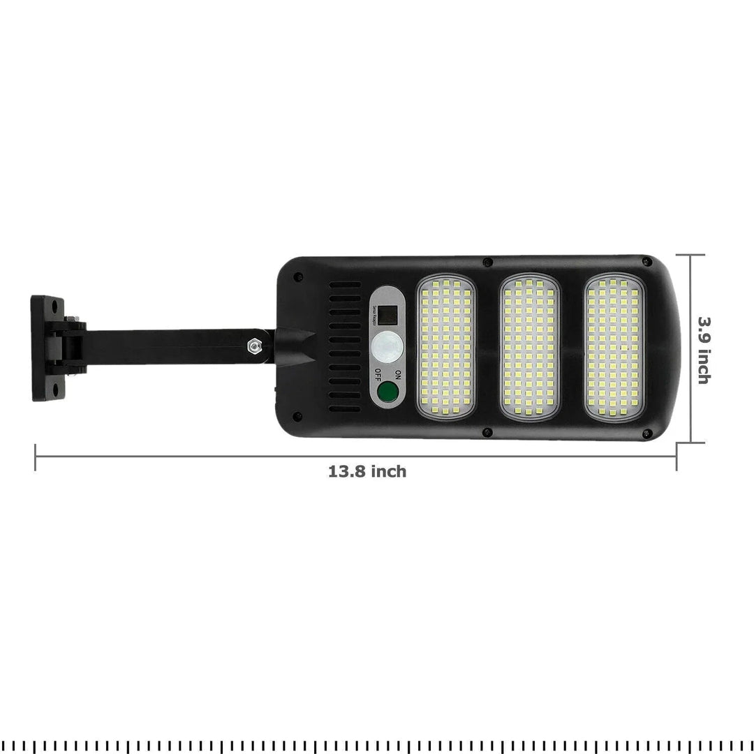 Solar Street Light with LED Motion Sensor and Weatherproof Design