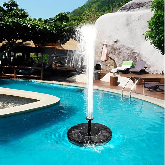 Solar Water Pump with Floating Design and Garden Use