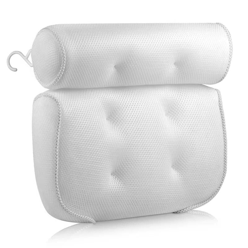 Spa Pillow with Air Mesh Comfort and Head Support