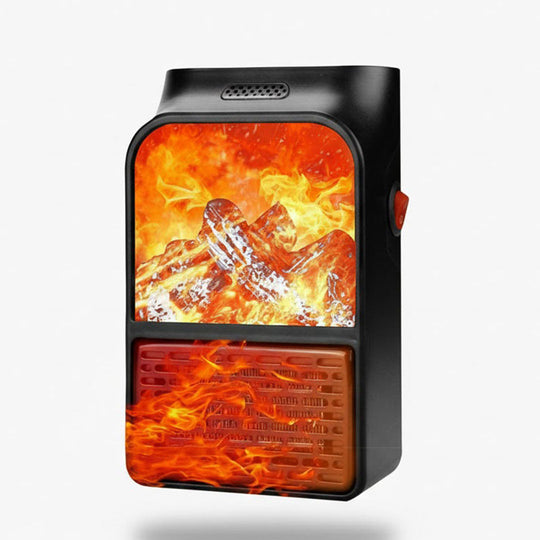 Space Heater with Adjustable Temperature and Plug-In Design