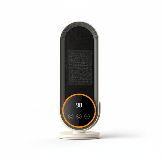 Space Heater with Digital Control and Compact Design