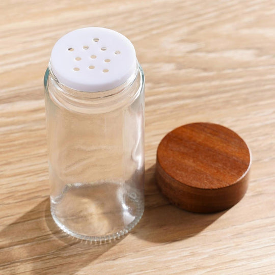 Spice Jar Set with Slanting Stand and Lids