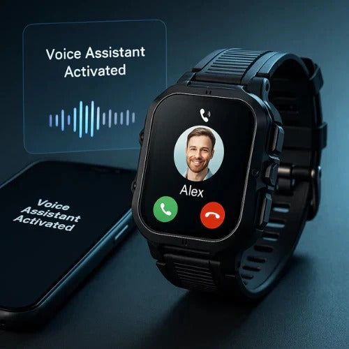 Sports Watch with Bluetooth 5.0 and Fitness Tracking