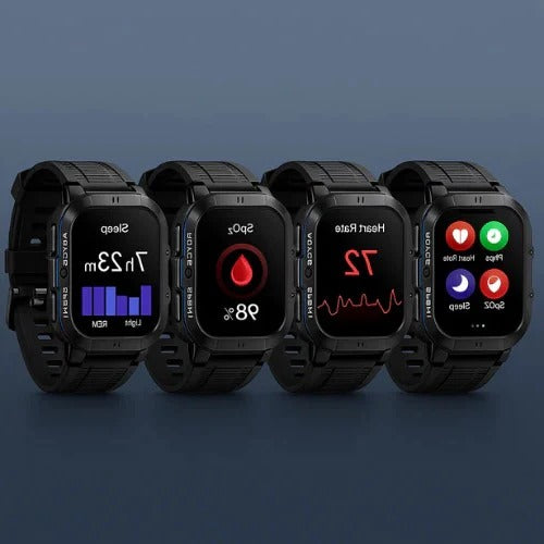 Sports Watch with Bluetooth 5.0 and Fitness Tracking