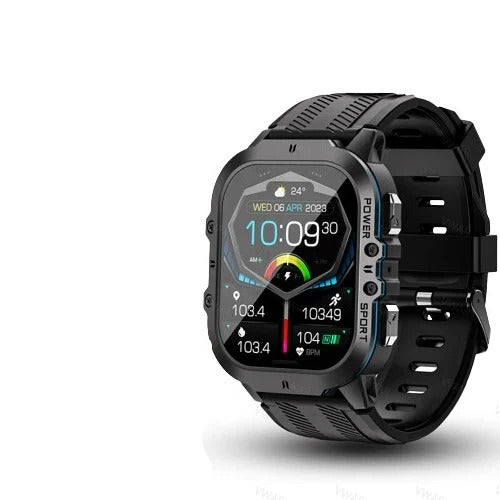 Sports Watch with Bluetooth 5.0 and Fitness Tracking