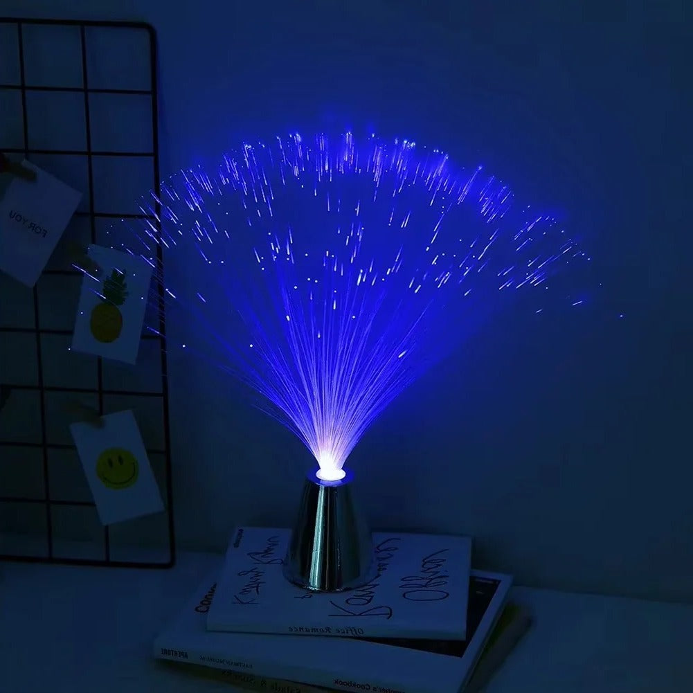Starlight Lamp with Multicolor LED and Fiber Optics