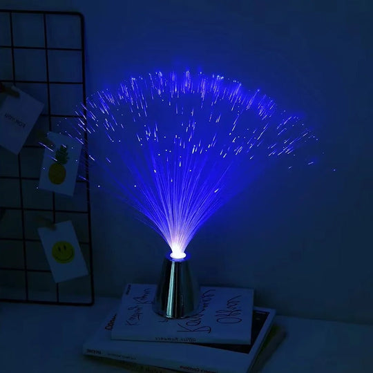 Starlight Lamp with Multicolor LED and Fiber Optics