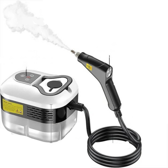 Steam Cleaner with Nozzles and Heat-Resistant Gloves