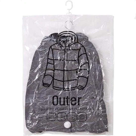 Storage Bags with Hanging Design and Vacuum Seal