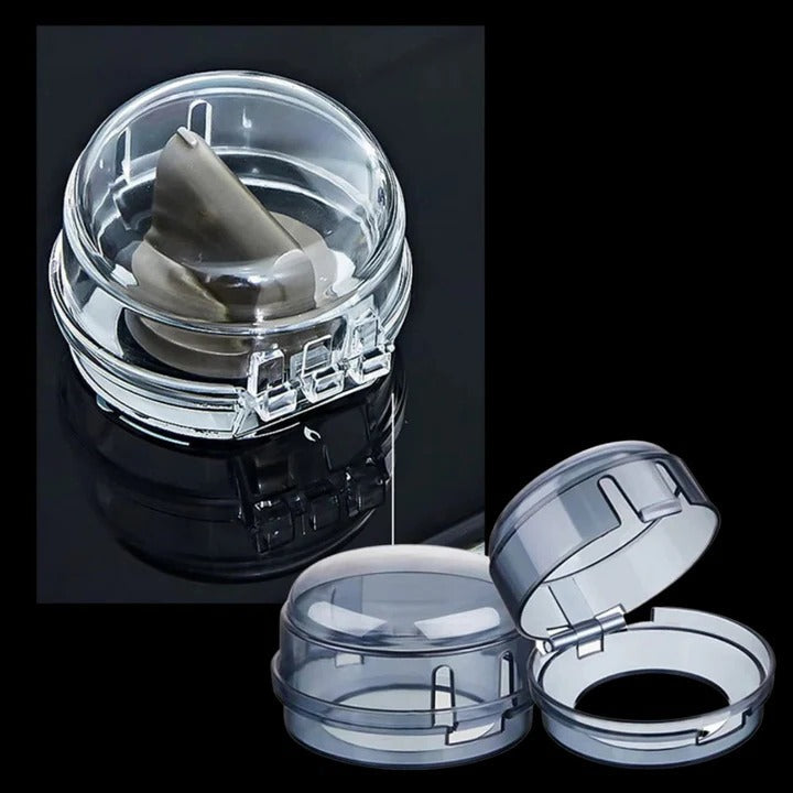 Stove Knob Covers with Snap-On Design and Safety Protection