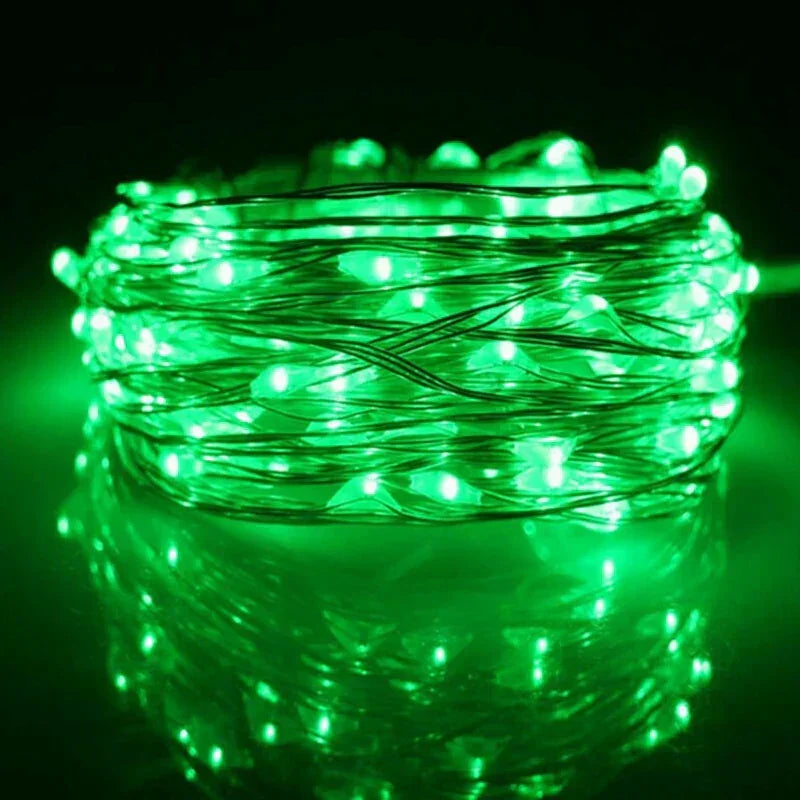 String Lights with Battery Power and Indoor Use