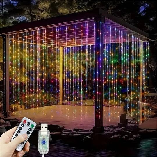 String Lights with USB Power and Indoor/Outdoor Use