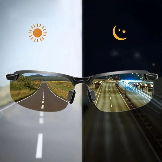 Sunglasses with Light-Adaptive Lenses and Polarized Protection