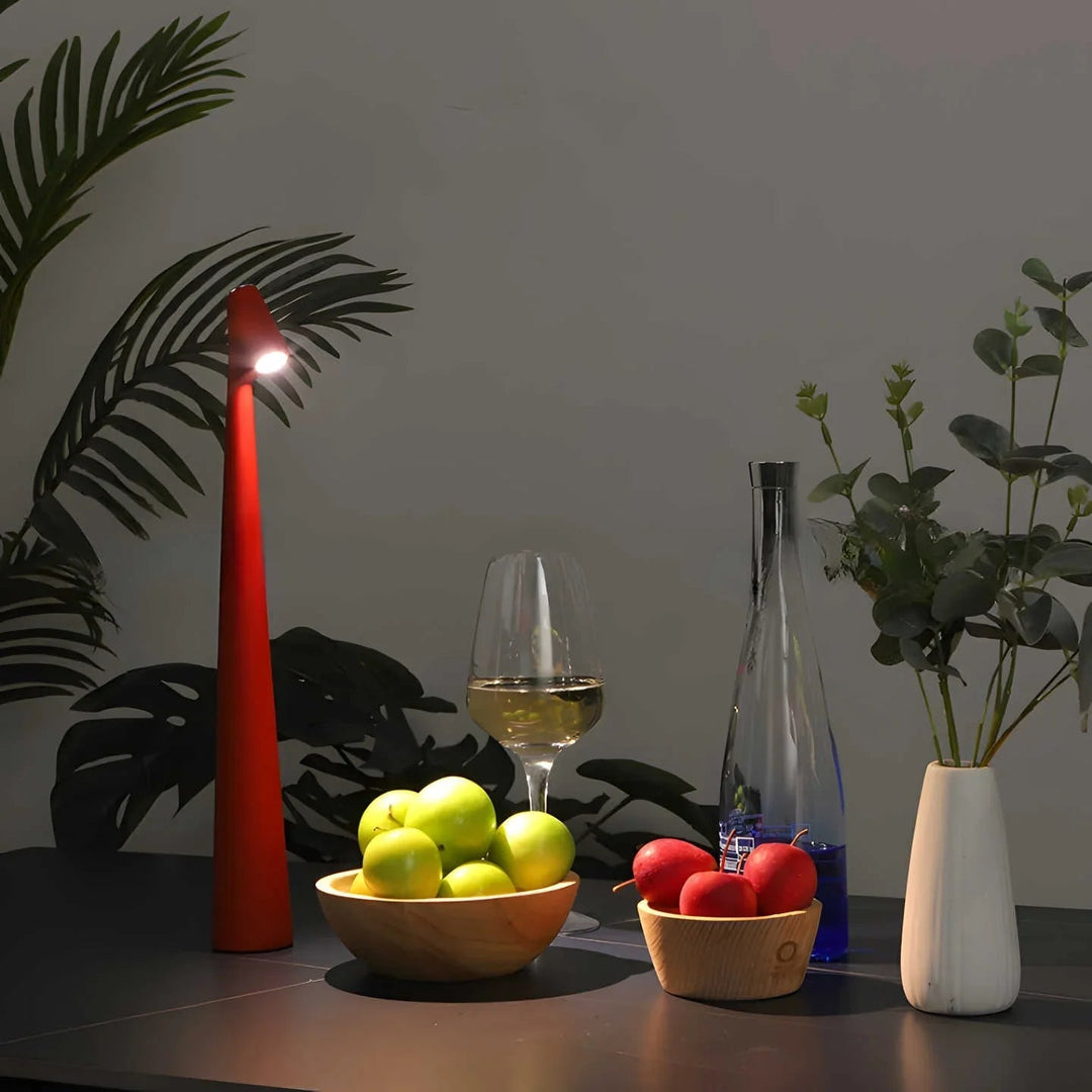 Table Lamp with Cordless Design and Adjustable Brightness