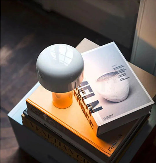 Table Lamp with Cordless Design and LED Bulb