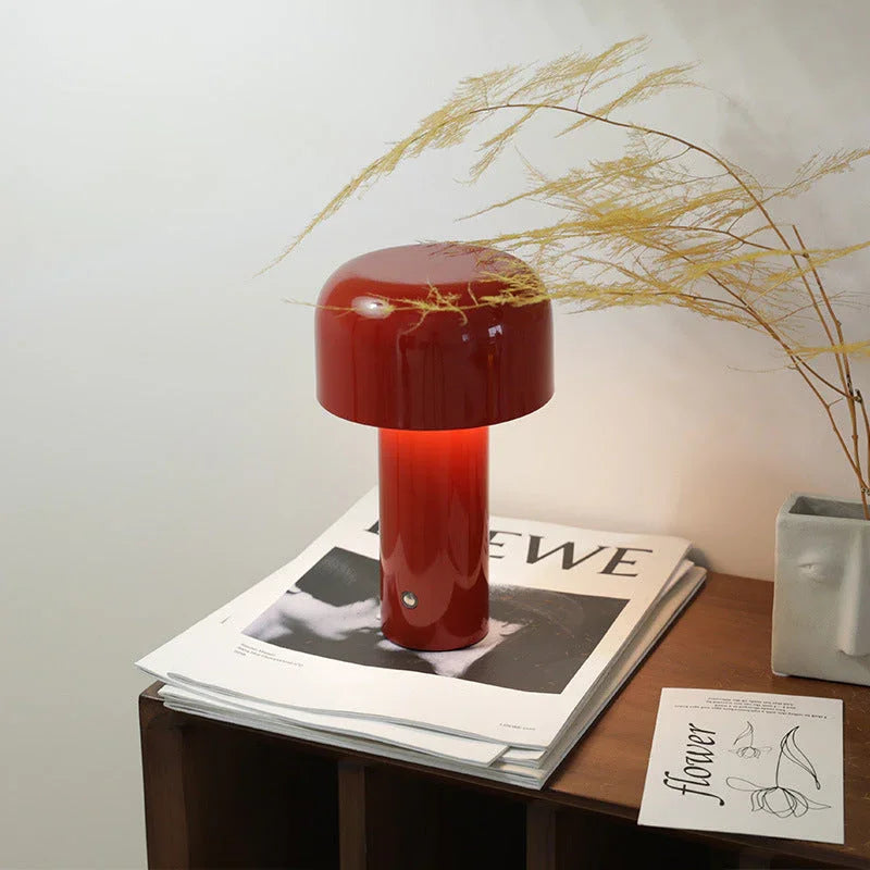 Table Lamp with Cordless Design and LED Bulb