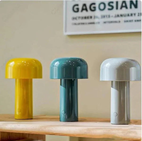 Table Lamp with Cordless Design and LED Bulb