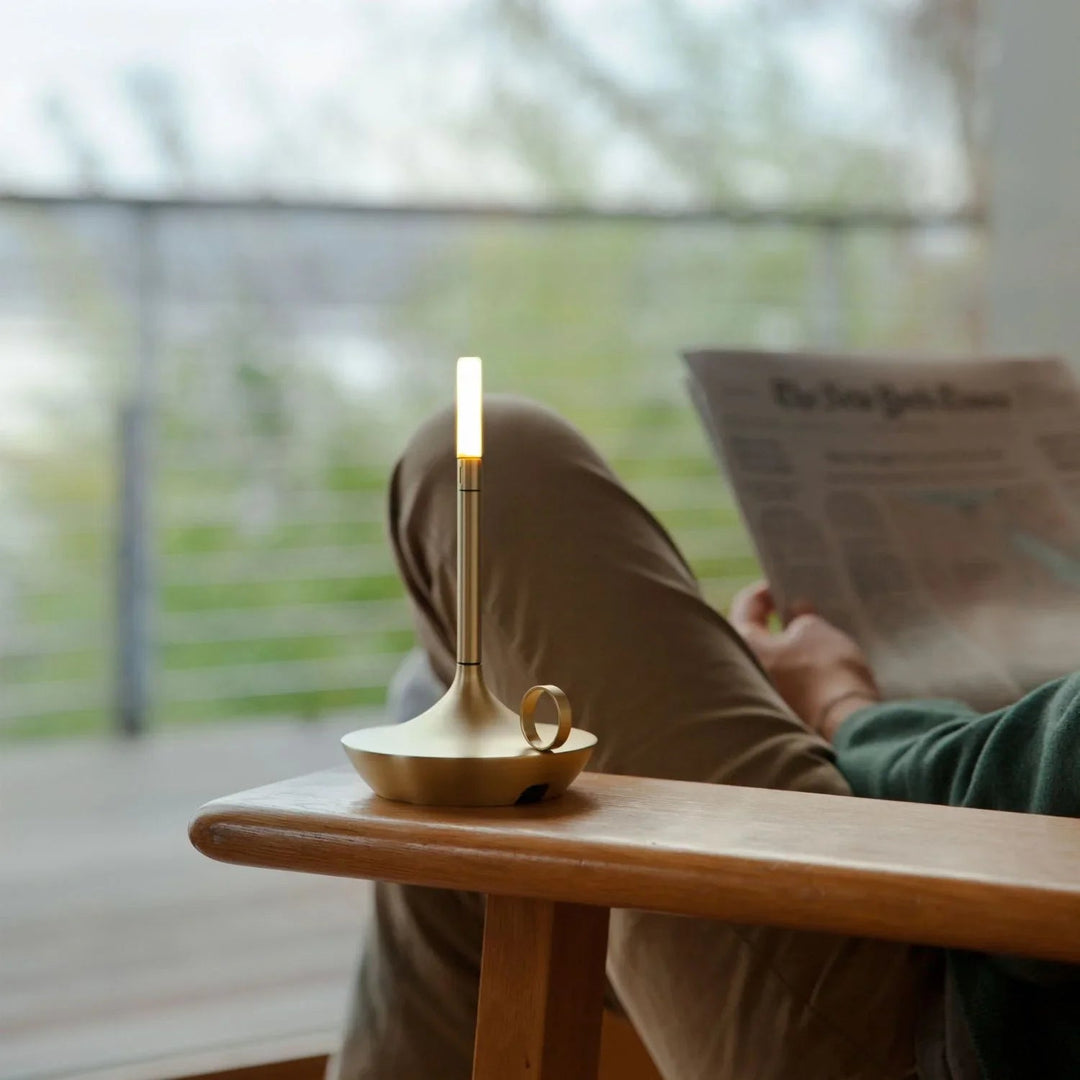 Table Lamp with Cordless Design and Rechargeable LED