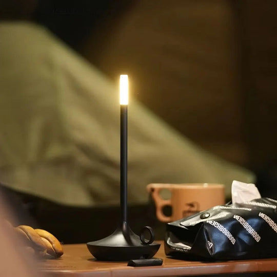 Table Lamp with Cordless Design and Rechargeable LED