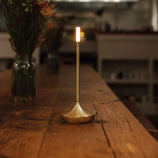 Table Lamp with Cordless Design and Rechargeable LED