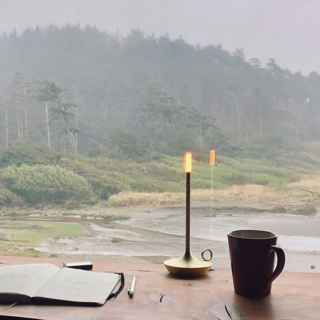 Table Lamp with Cordless Design and Rechargeable LED