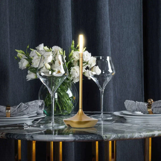 Table Lamp with Dimmable LED Light and USB Charging