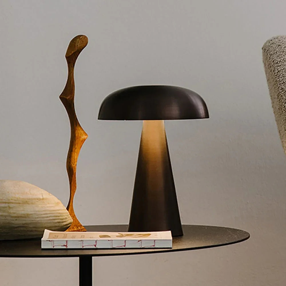 Table Lamp with Dimmable LED Lighting and Modern Design