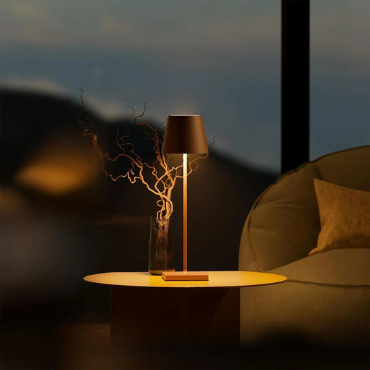 Table Lamp with LED Light and USB Charger