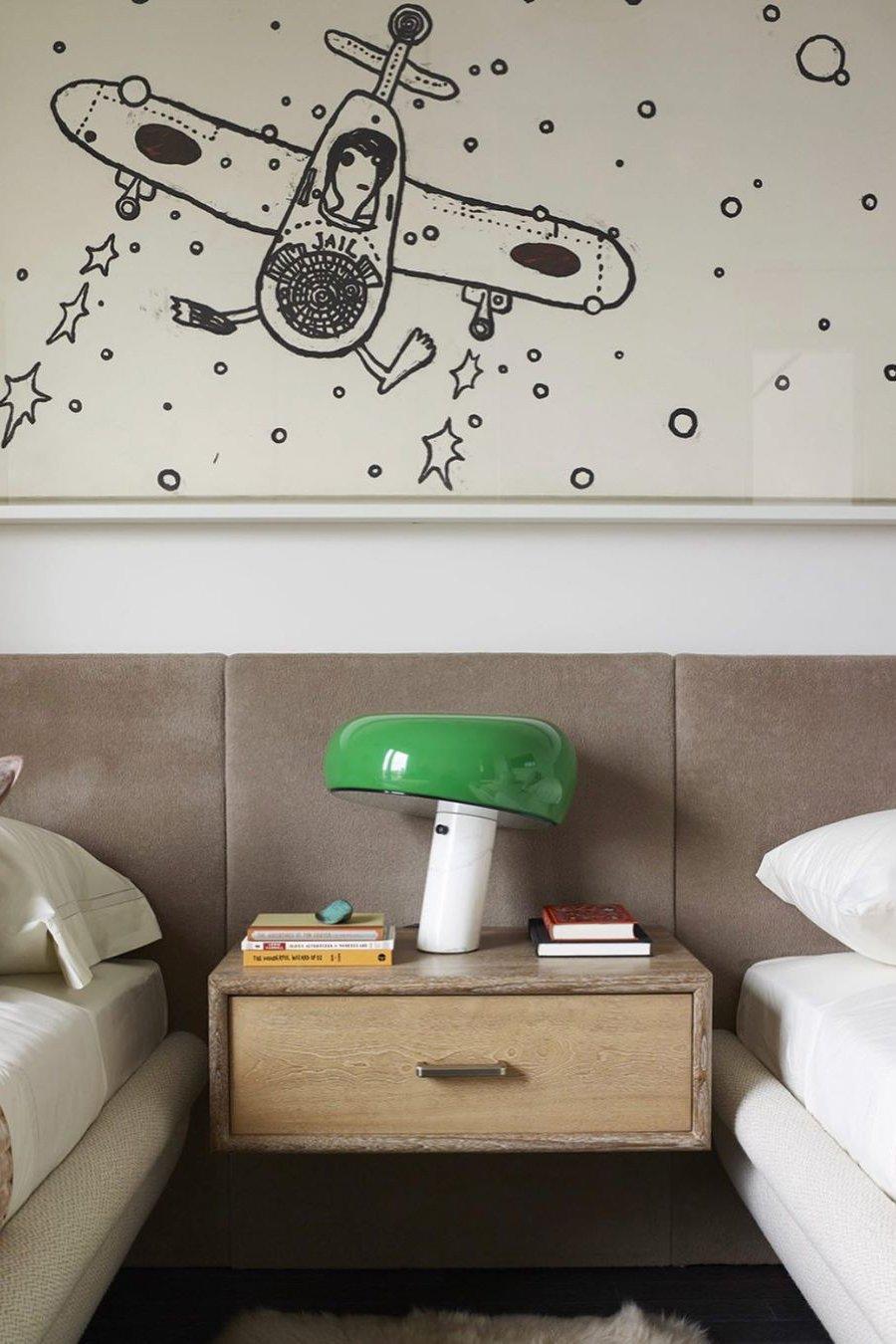 Table Lamp with Marble Base and Metal Shade