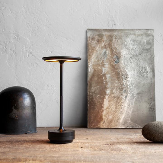 Table Lamp with Rechargeable Battery and Touch Control