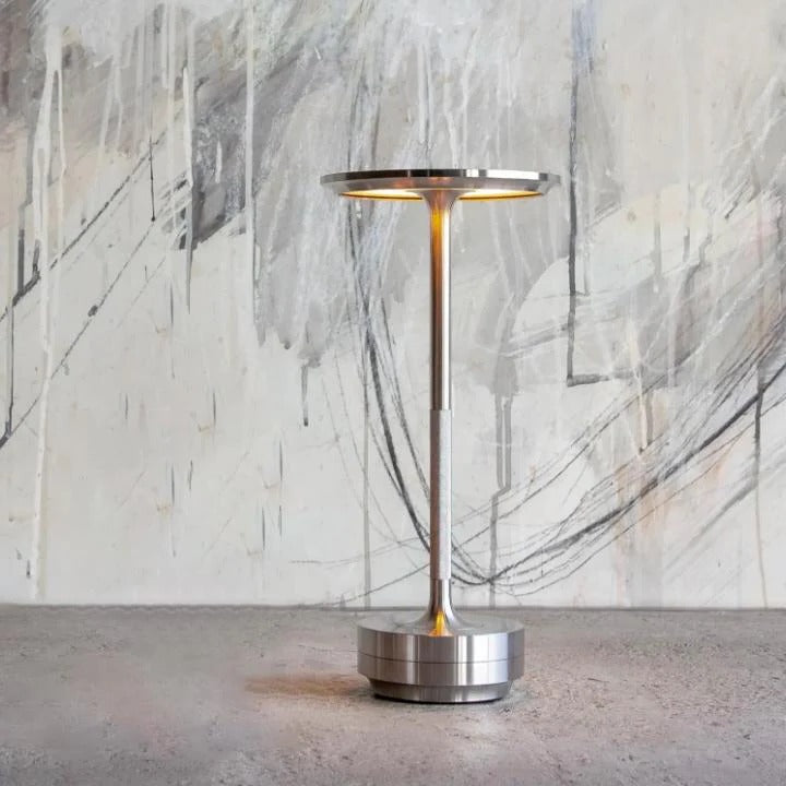 Table Lamp with Rechargeable Battery and Touch Control