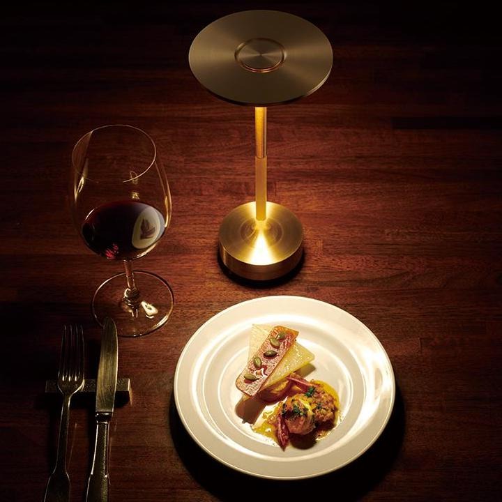 Table Lamp with Rechargeable Battery and Touch Control