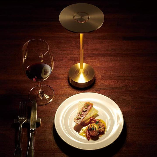 Table Lamp with Rechargeable Battery and Touch Control