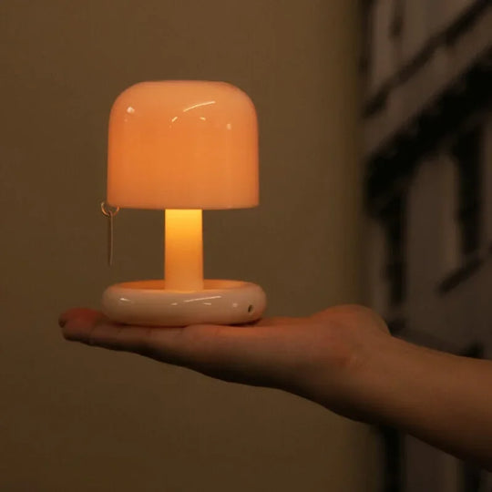 Table Lamp with Soft Glow and USB Rechargeable