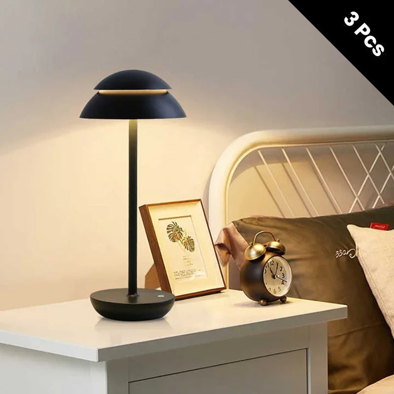 Table Lamp with Touch Control and LED Lighting