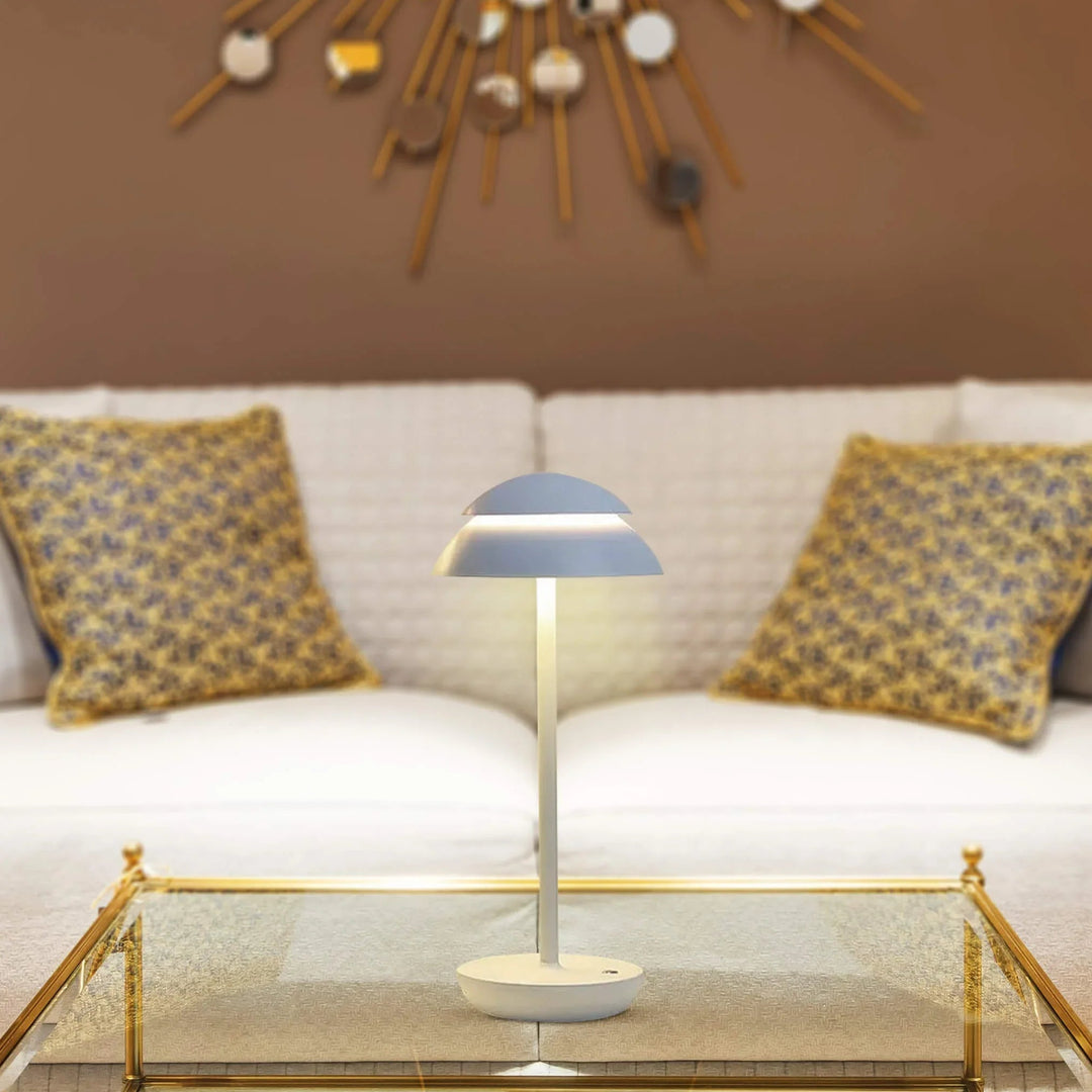 Table Lamp with Touch Control and LED Lighting