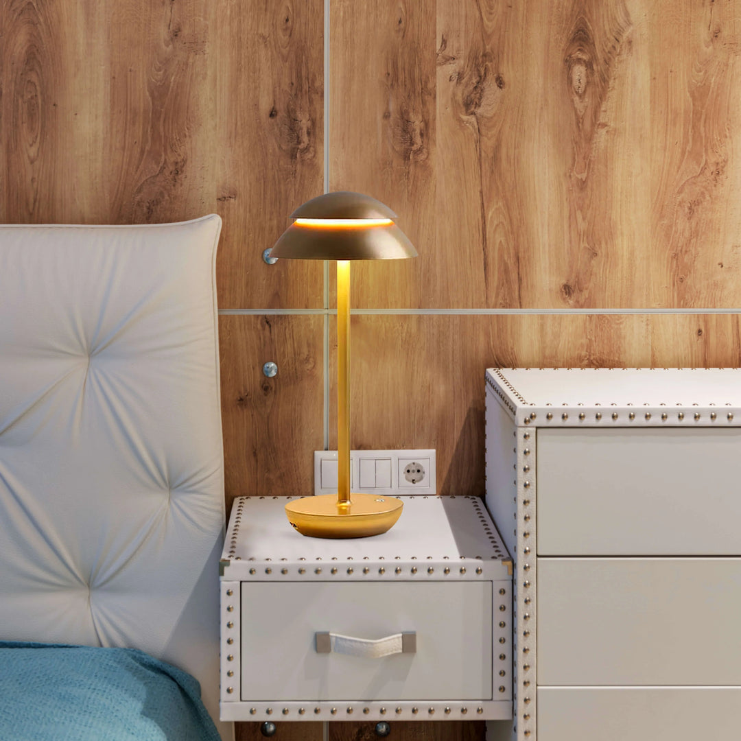 Table Lamp with Touch Control and LED Lighting