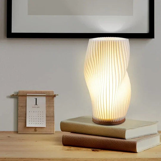 Table Lamp with USB Power and Dimmable Light