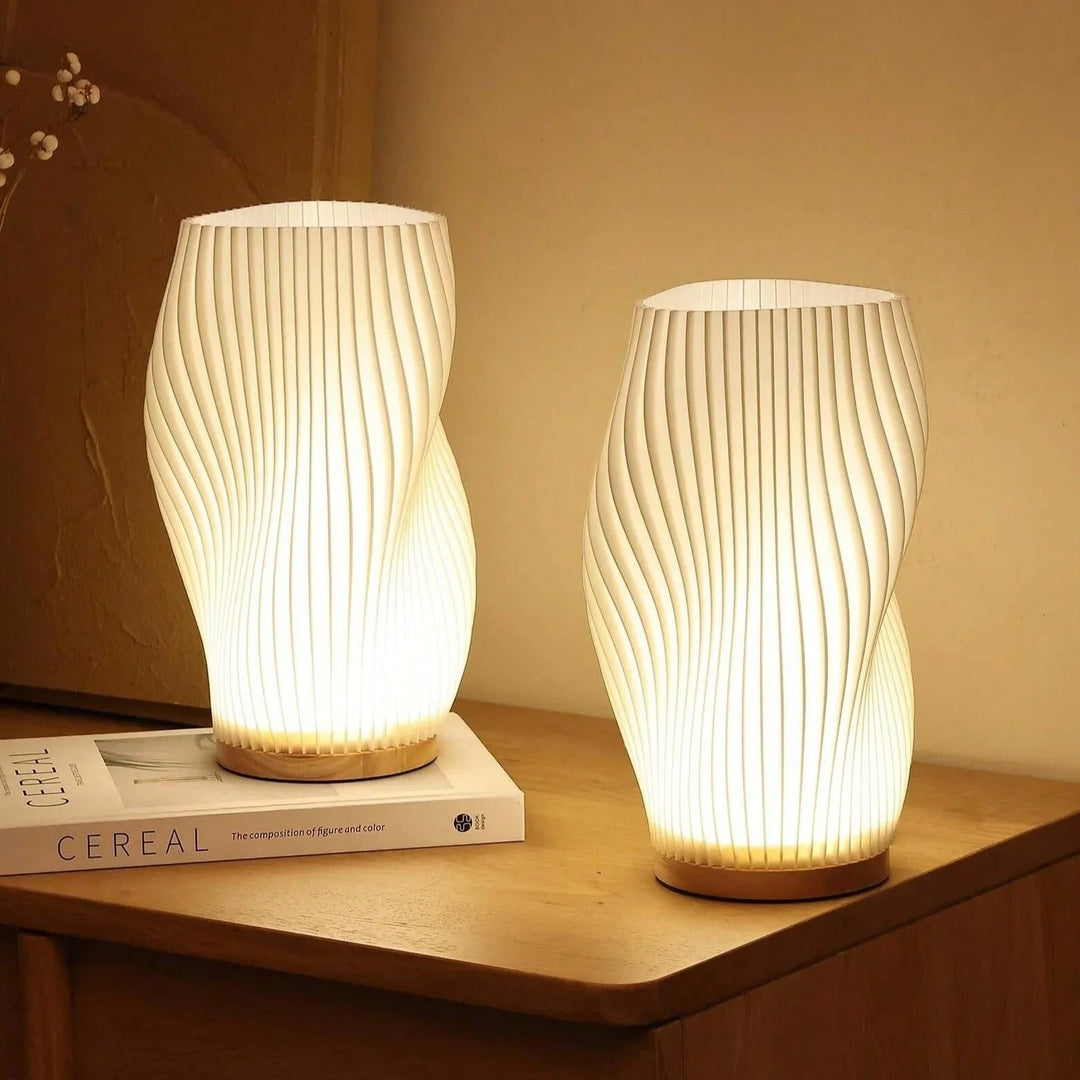 Table Lamp with USB Power and Dimmable Light