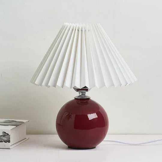 Table Lamp with Vintage Design and Bedside Use