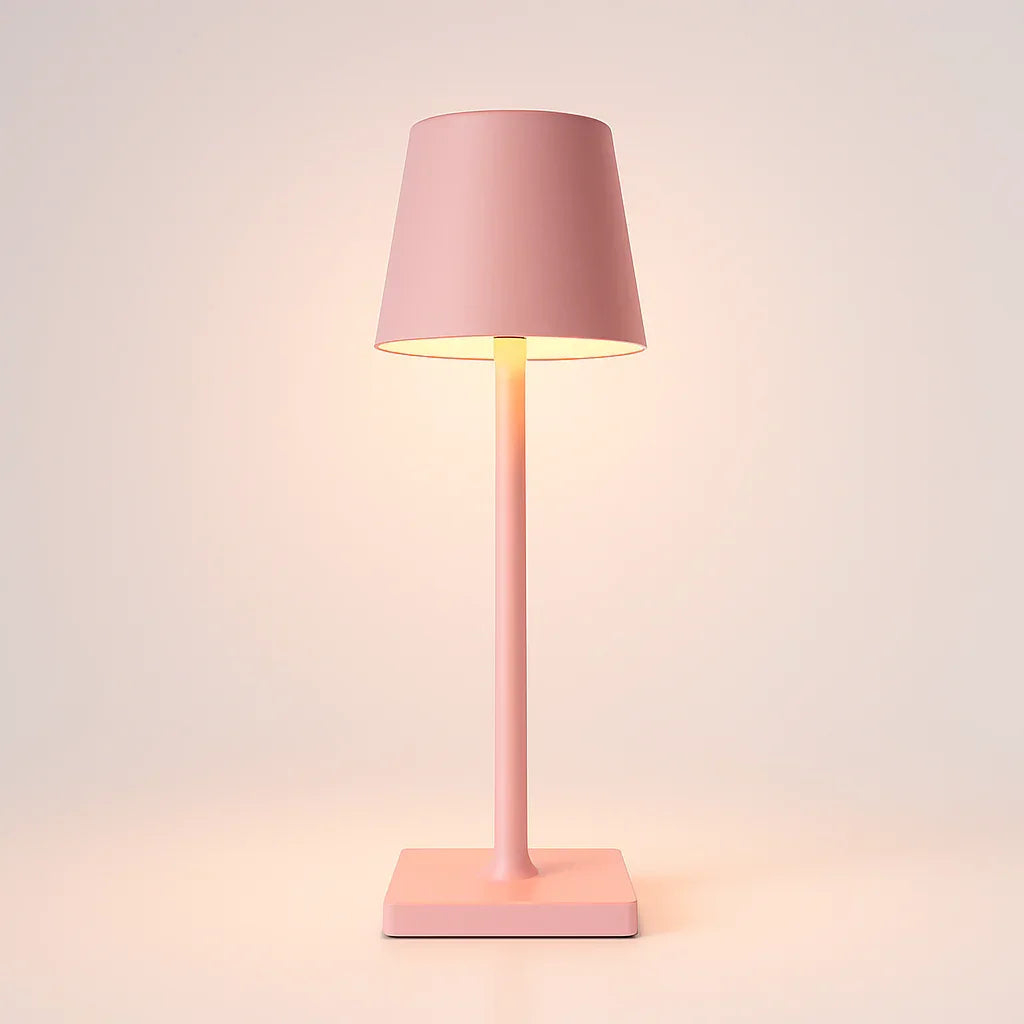Table Lamp with Wireless Design and Adjustable Brightness