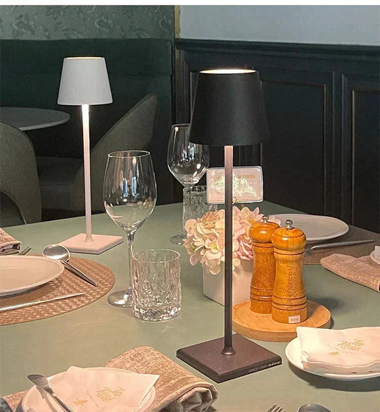 Table Lamp with Wireless Design and Adjustable Brightness