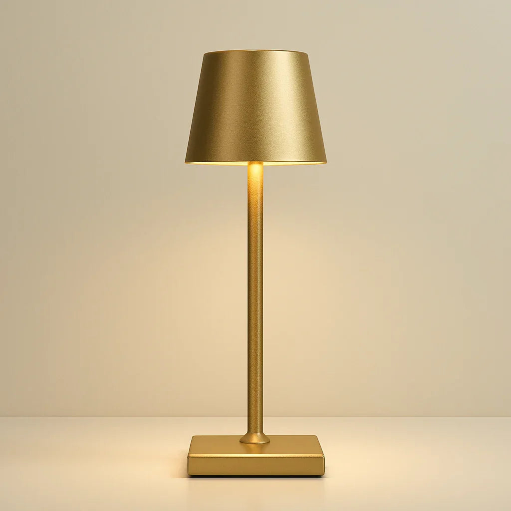 Table Lamp with Wireless Design and Adjustable Brightness