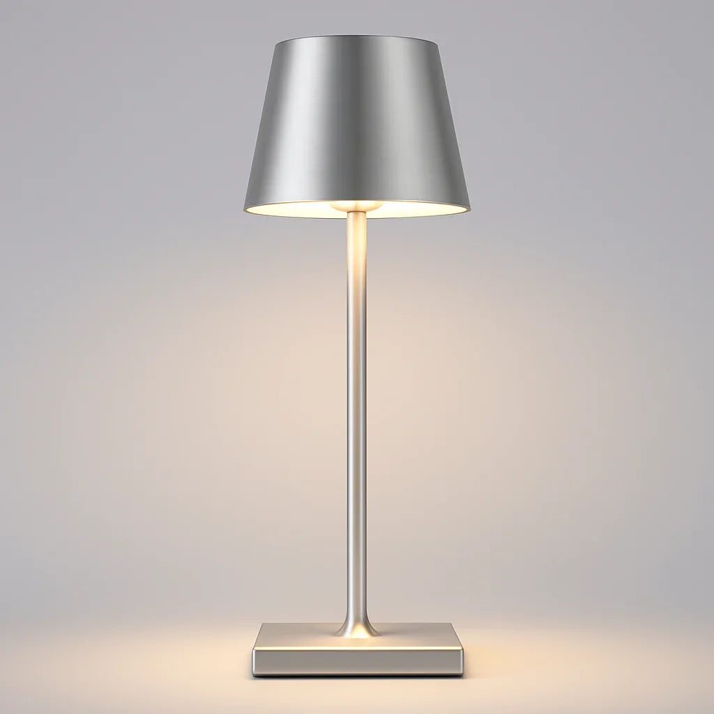 Table Lamp with Wireless Design and Adjustable Brightness