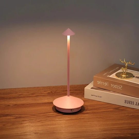 Table Lamp with Wireless Design and Touch Dimming