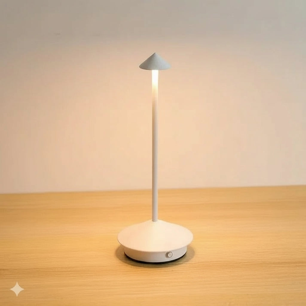 Table Lamp with Wireless Design and Touch Dimming