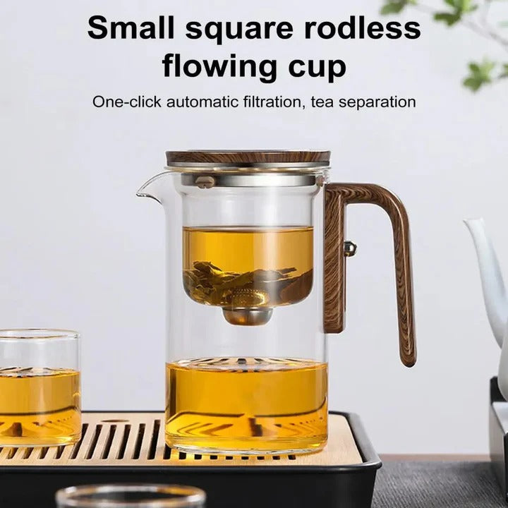 Teapot with Water Separation and Removable Infuser