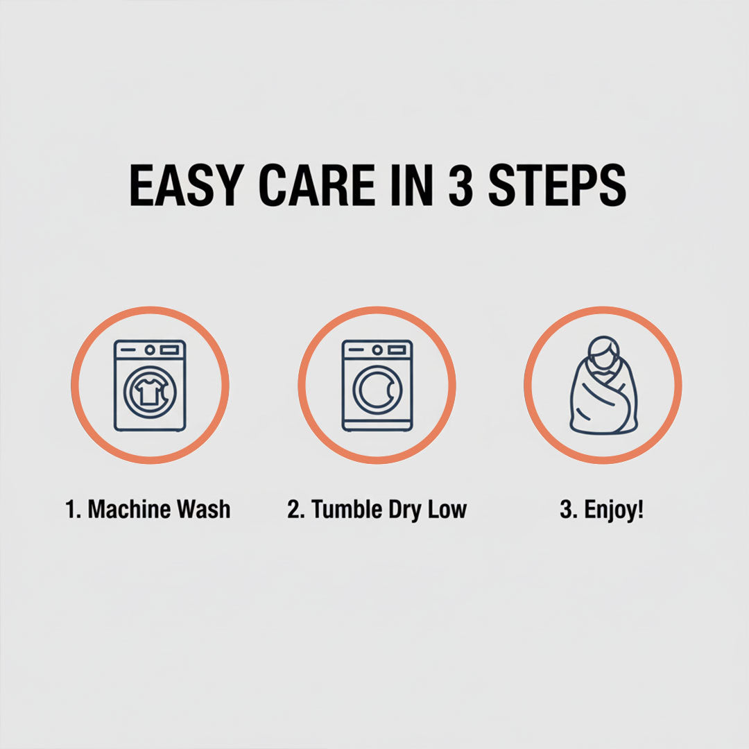 Throw Blanket with Faux Fur and Textured Fabric