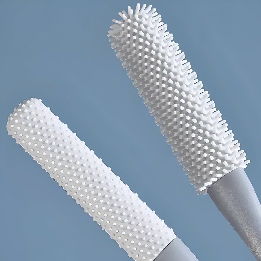 Toe Gap Brush with Ergonomic Handle and Dual Design