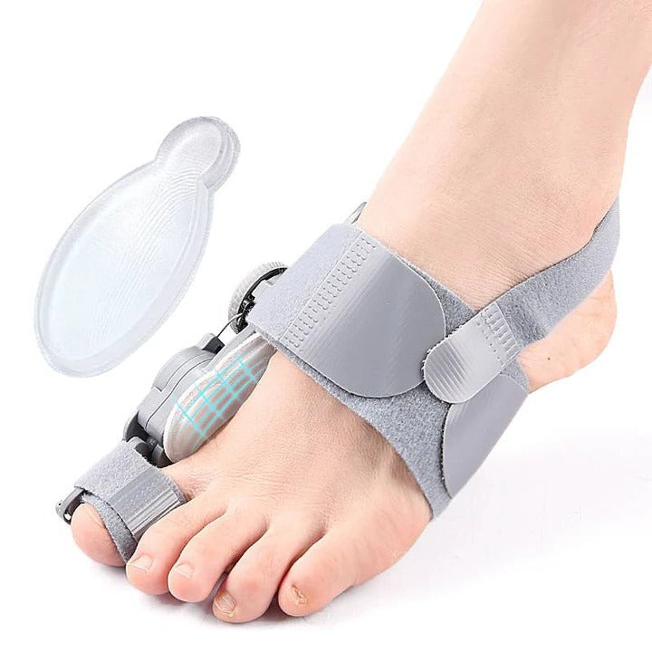 Toe Spacer with Adjustable Fit and Foot Alignment